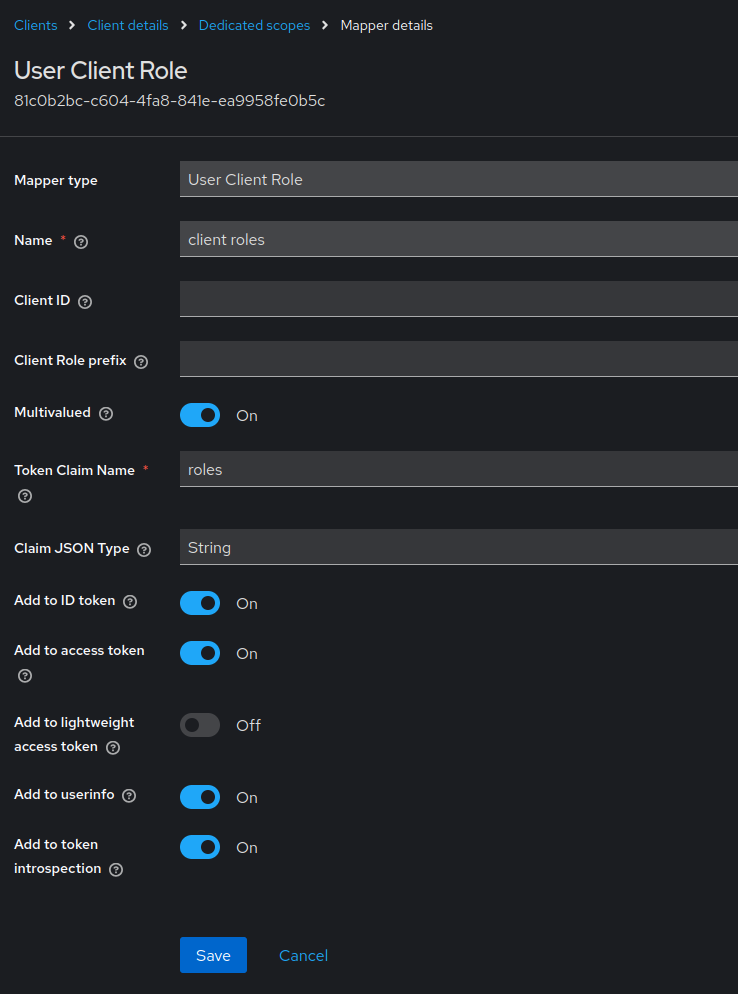 Forgejo OPENIDC config